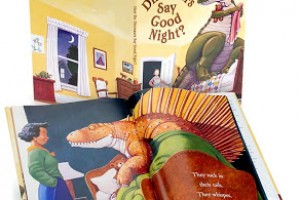 #PictureBookMonth Theme: Dinosaurs :|: Read How Do Dinosaurs Say Goodnight? by Jane Yolen #literacy