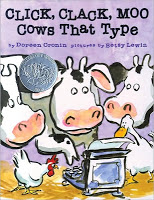 #PictureBookMonth – Click, Clack, Moo: Cows That Type #literacy #edchat #lrnchat #preschool