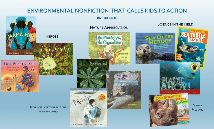 Environmental books that call kids to action #nf10for10
