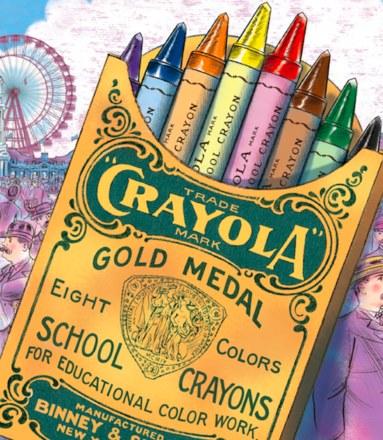 image 3 Crayola crayon box