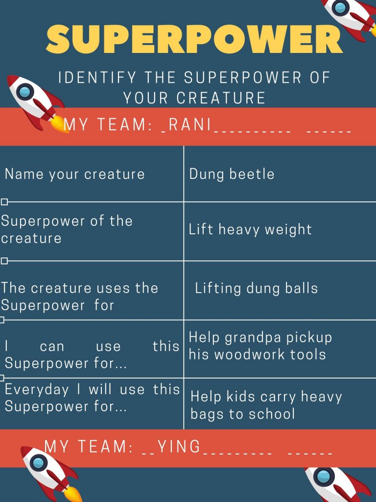 LitLinks: Superpower science - Engineering design + language arts