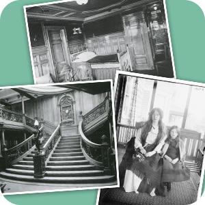 Titanic photo collage